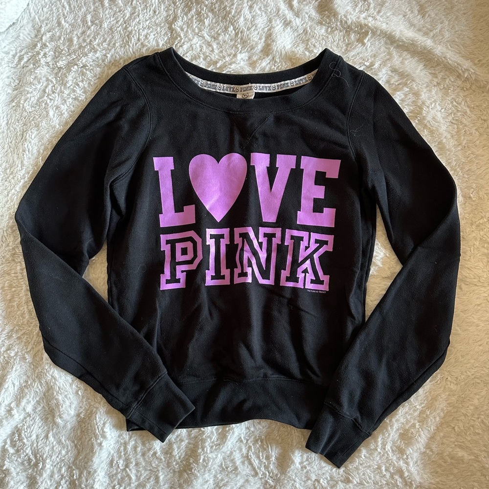 ($6) Love Pink 💕 Crewneck Sweater 💜